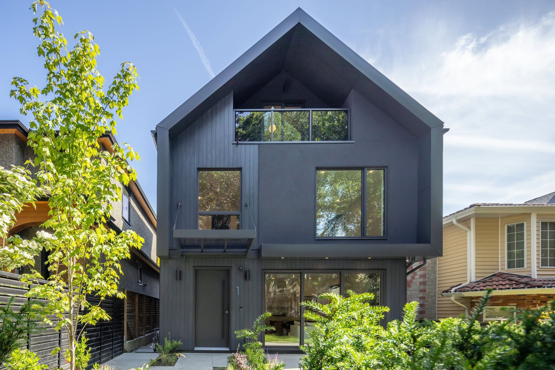 Cambie duplex development exterior